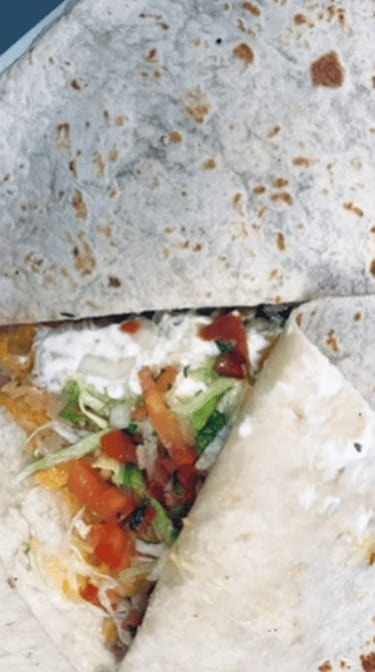 Veggie Quesadilla.