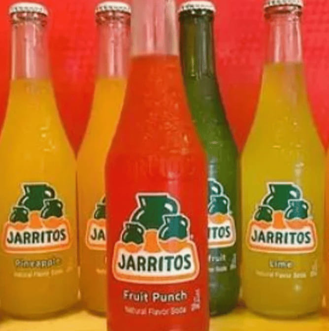 Mexican Jarritos.