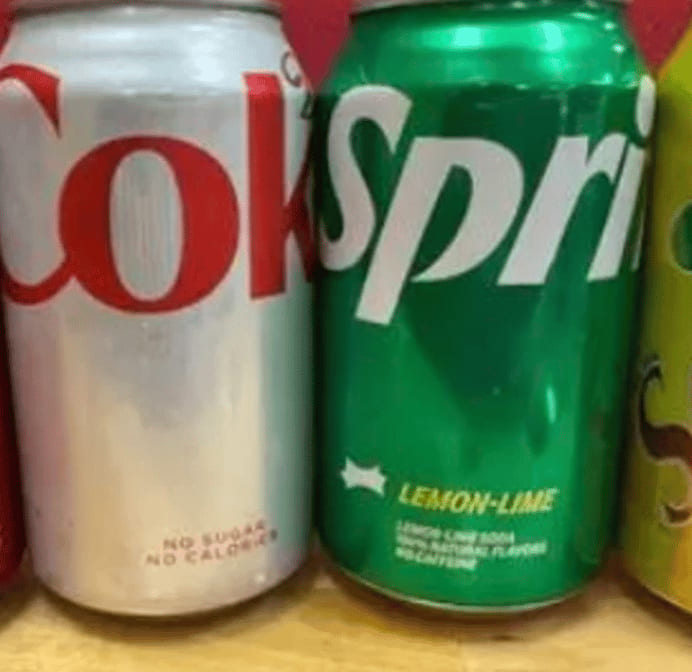 Coca Cola Products.
