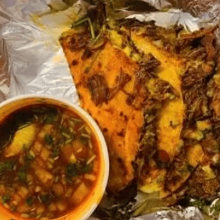 Delicious Chicken Burrito Awaits