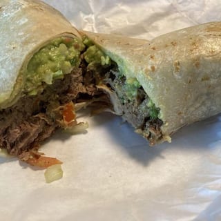 Jr. Shredded Beef Burrito