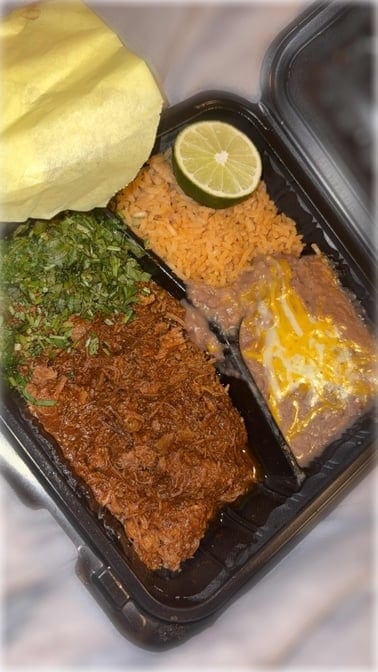 Birria Plate.